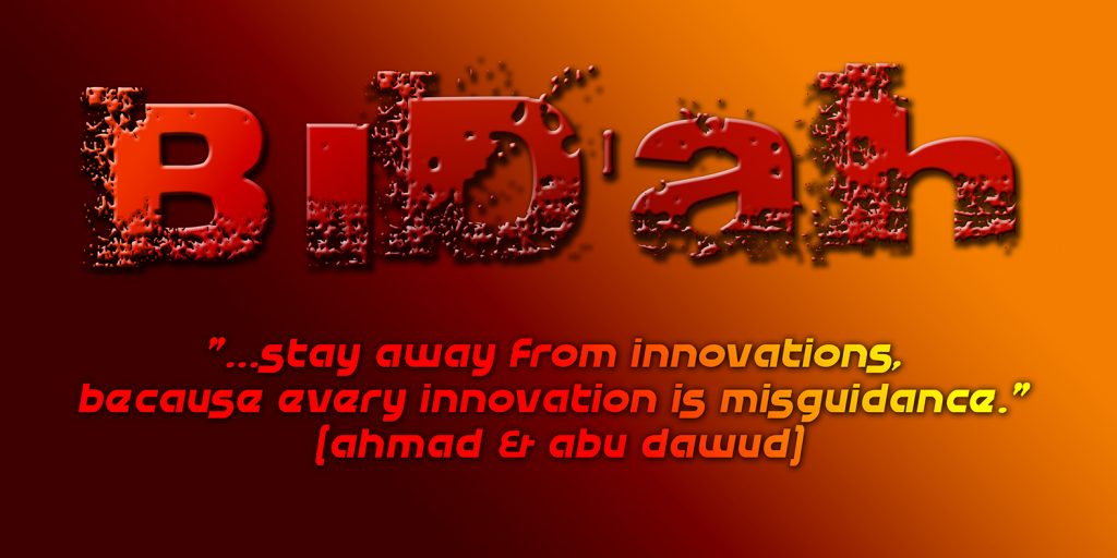 biddah innovations