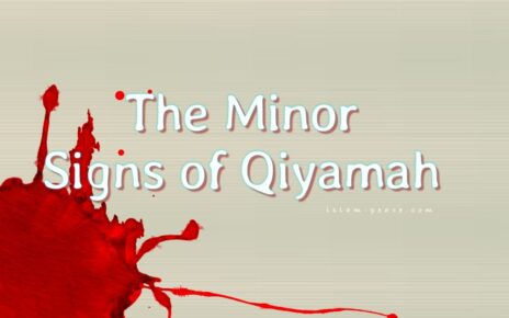 the minor signs of qiyamah